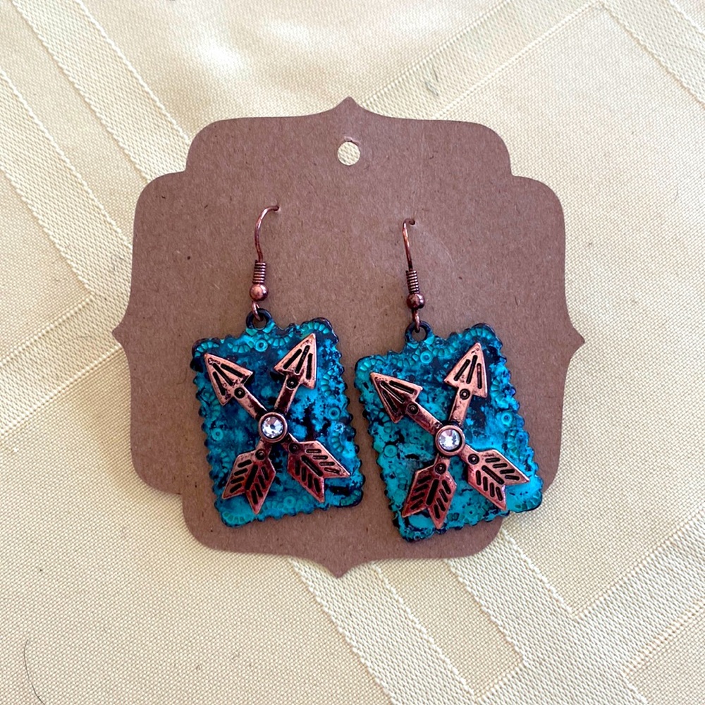 Burnished Arrow earrings!